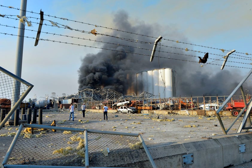 Líbano enfrenta consecuencias de devastadora explosión en puerto de Beirut