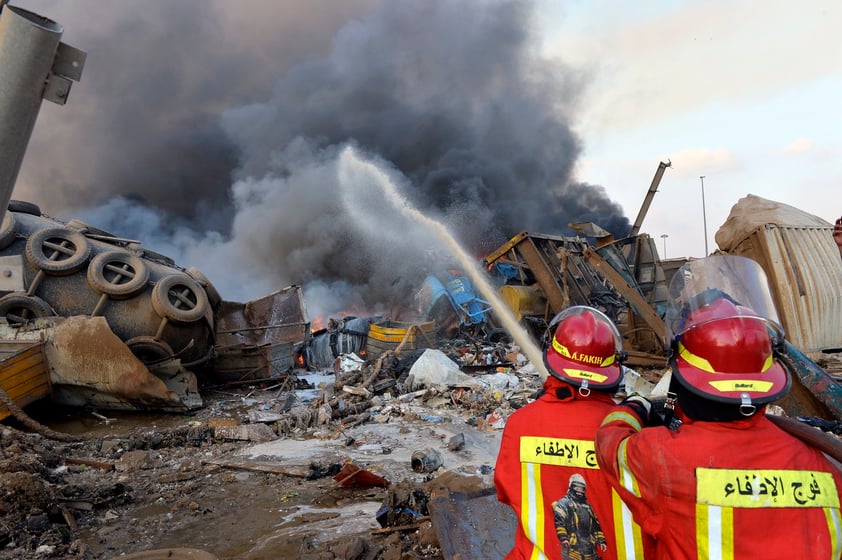 Líbano enfrenta consecuencias de devastadora explosión en puerto de Beirut