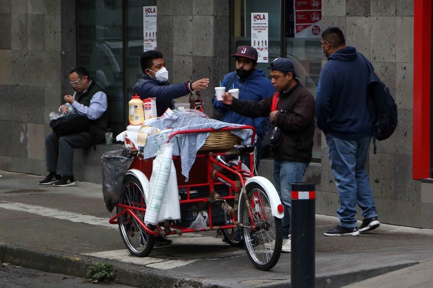 Manifestación triciclos CDMX 