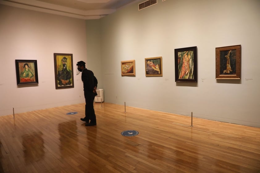 La exposición incluye también obras de Chaim Soutine, Maurice Utrillo, Moïse Kisling, André Derain y Suzanne Valadon