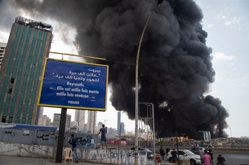 El pasado 4 de agosto, un incendio en un almacén del puerto de Beirut provocó la explosión de un cargamento de nitrato de amonio, dejando 191 muertos, más de 6.500 heridos y a más de 300.000 personas sin hogar.