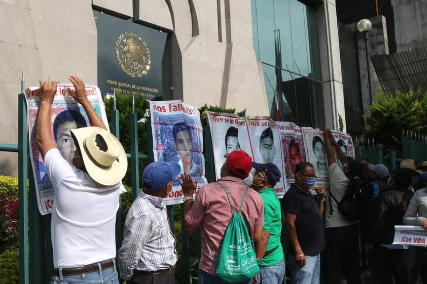 CJF mitín caso Ayotzinapa 