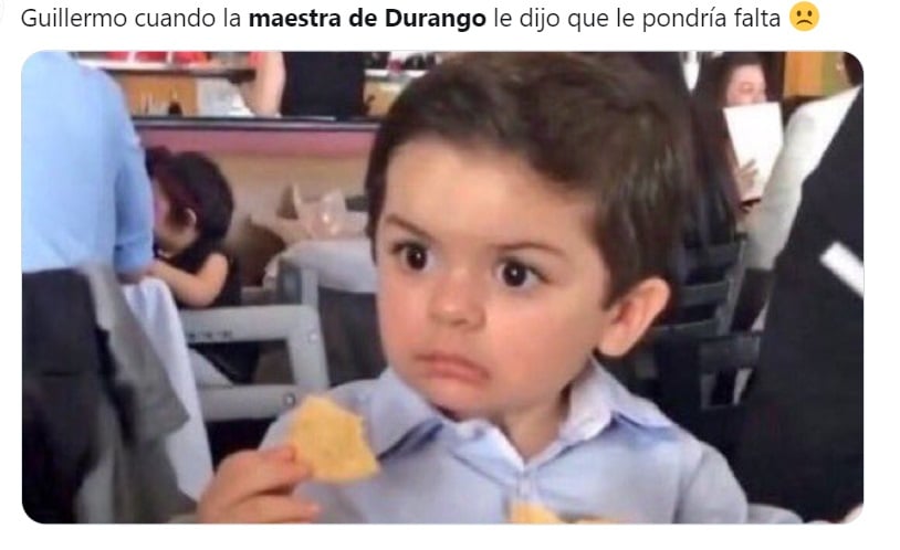 Maestra de Durango protagoniza memes en redes sociales