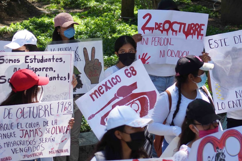 Marcha del 2 de octubre deja saldo de seis lesionados en CDMX