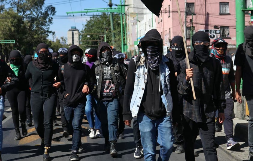 Marcha del 2 de octubre deja saldo de seis lesionados en CDMX