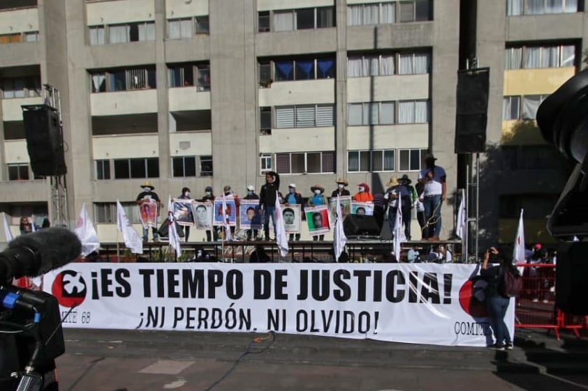 Marcha del 2 de octubre deja saldo de seis lesionados en CDMX