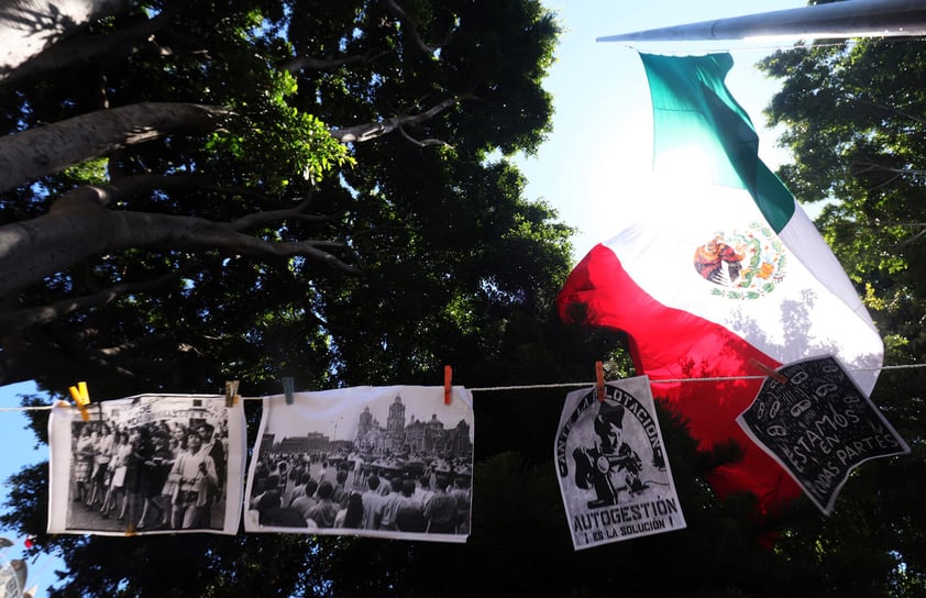 Marcha del 2 de octubre deja saldo de seis lesionados en CDMX