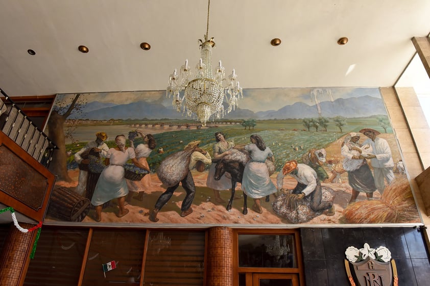 Los murales del Hotel Río Nazas