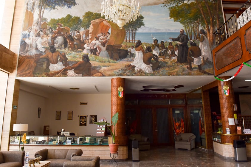 Los murales del Hotel Río Nazas