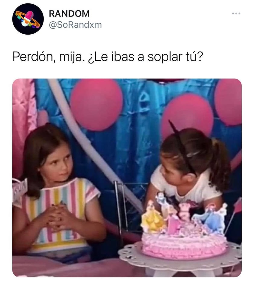 VIRAL: La niña del cumpleaños arrasa con memes en la red