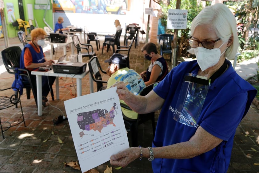 Residentes estadounidenses votan desde Jalisco