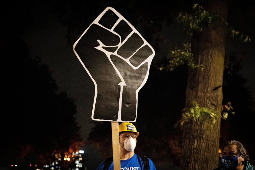 Estados Unidos registra protestas tras elección presidencial entre Biden y Trump