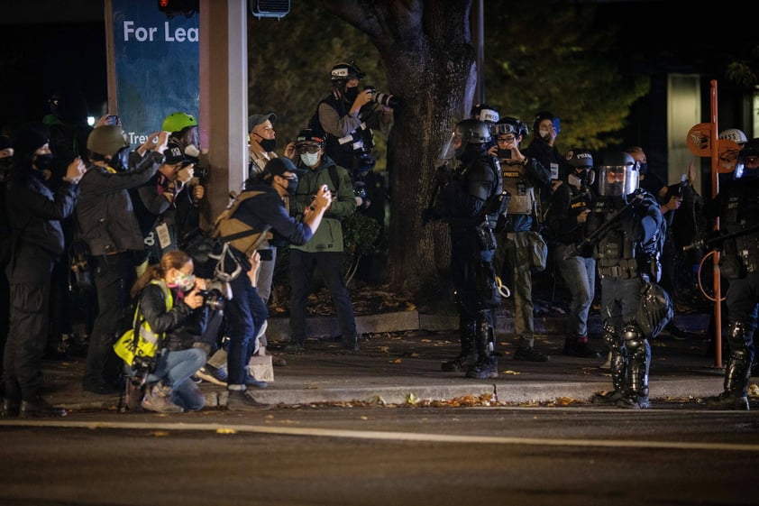 Estados Unidos registra protestas tras elección presidencial entre Biden y Trump