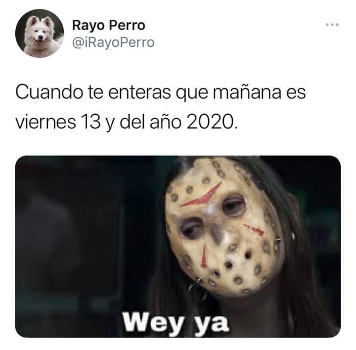 Viernes 13 2020 