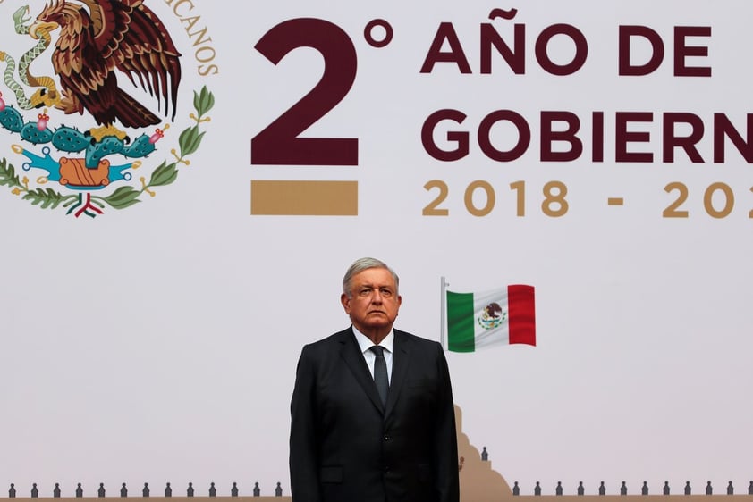 Conmemora AMLO toma de posesión en México