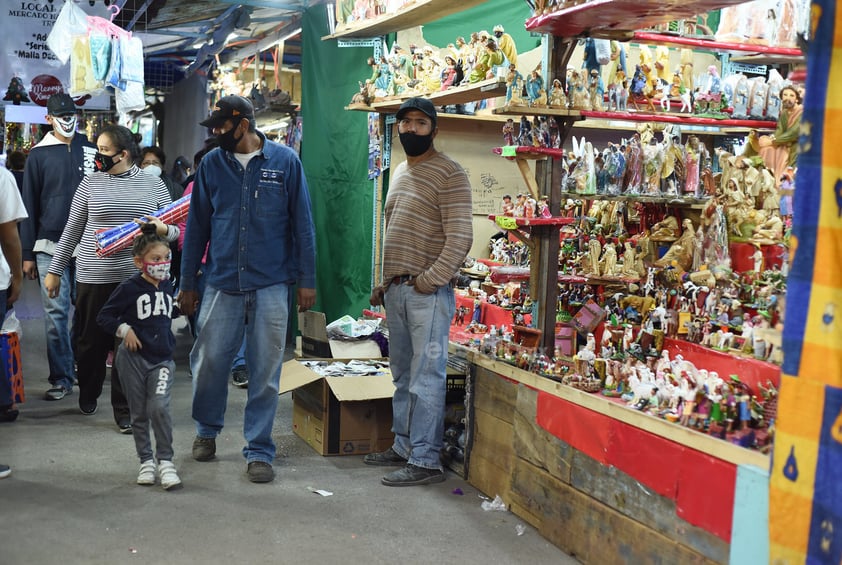 Inauguran y dan la bendición al mercadito navideño de Torreón