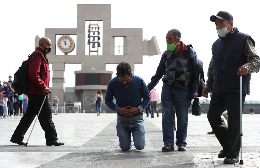 Basílica de Guadalupe reúne filas de feligreses previo a cierre del templo