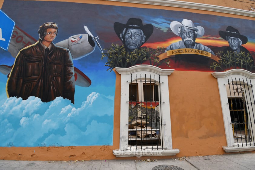 'Con cariño para Lerdo', el mural de la identidad lerdense