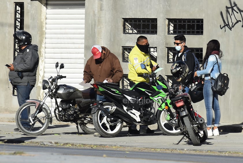 Autoridades de Torreón arman operativo para decomisar motocicletas