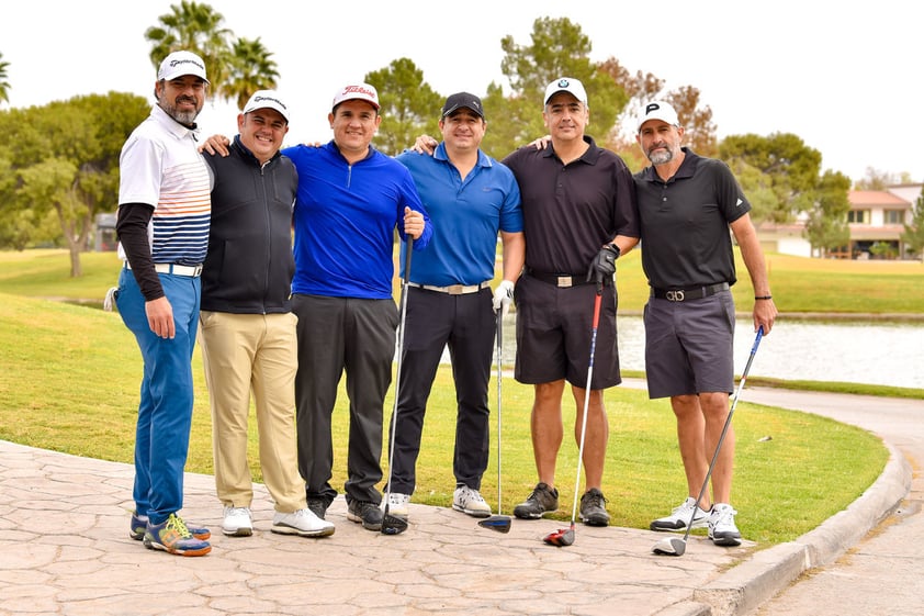 Luis, Jesús, Jorge, Antonio, Francisco y Andrés.