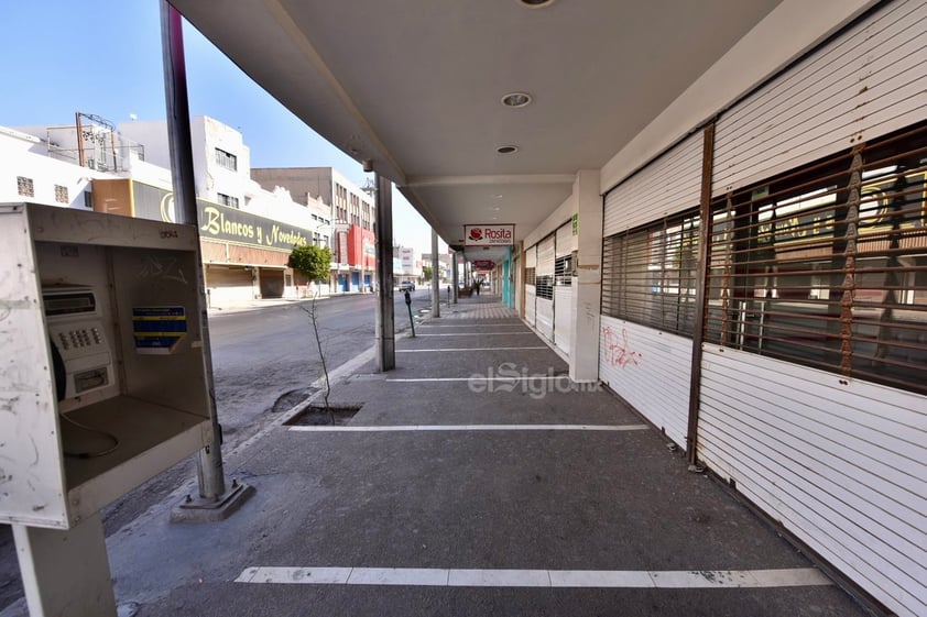 Mercado. El Mercado Juárez también cerró sus puertas y los locatarios pasaron la Navidad en sus domicilios.