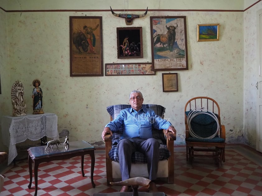 La casona que descansa bajo el cerro en Torreón