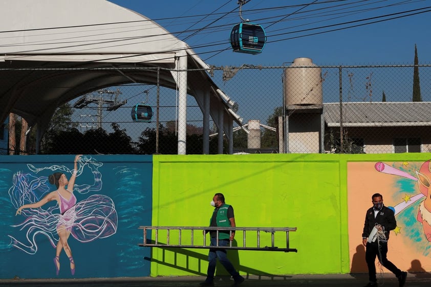 Abren en CDMX primer teleférico para mejorar movilidad en zonas altas