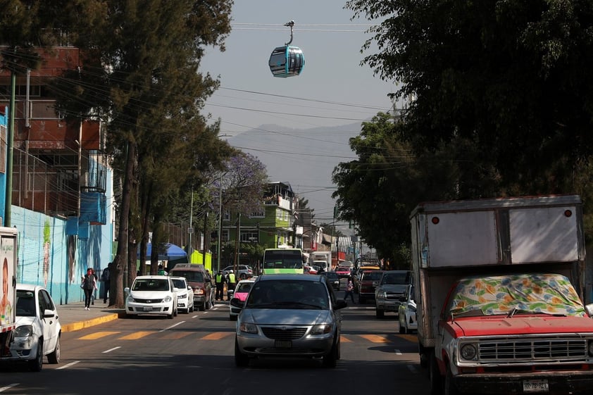 Abren en CDMX primer teleférico para mejorar movilidad en zonas altas