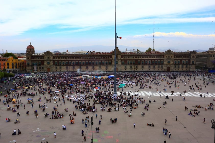 Mujeres toman las calles de CDMX ante el #8M2021