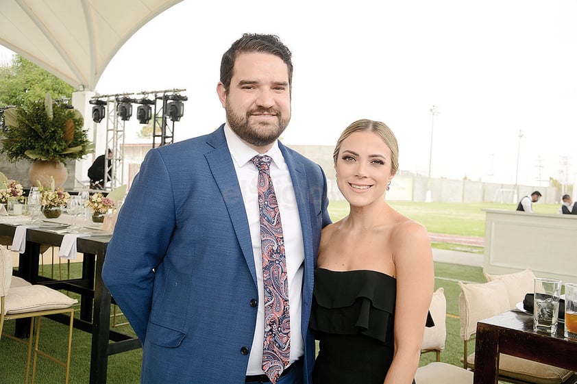 Jorge y Ana Claudia. Celebran unión matrimonial de Said Chaman y Luisa Bracho.