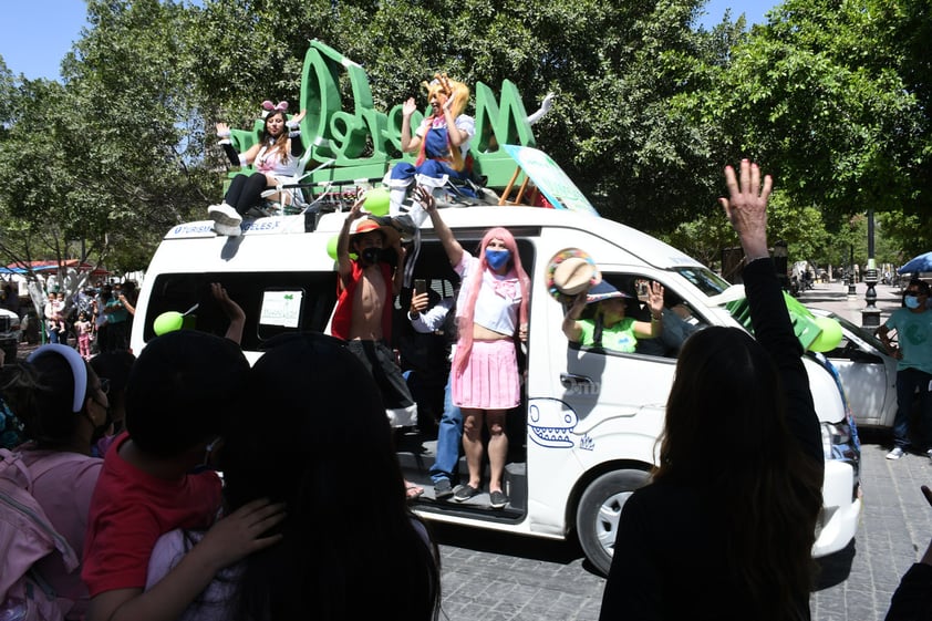 Realizan Caravana de la Primavera 2021 en La Laguna