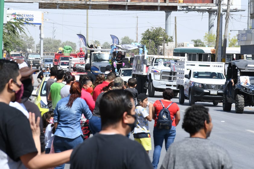 Realizan Caravana de la Primavera 2021 en La Laguna