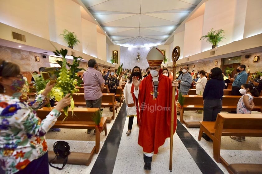 Celebran Domingo de Ramos en Torreón