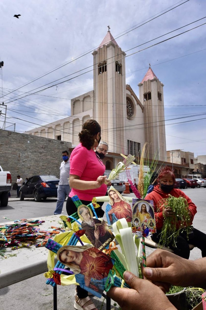 Celebran Domingo de Ramos en Torreón