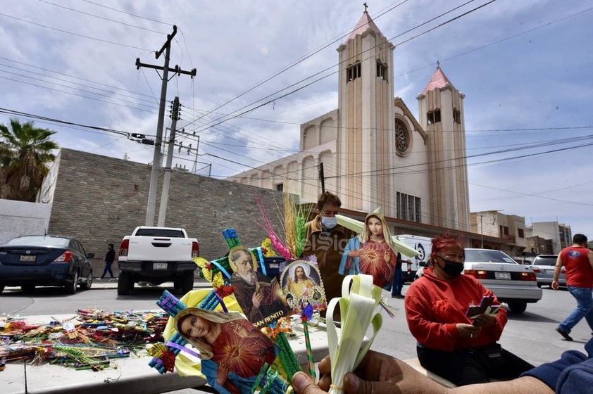 Celebran Domingo de Ramos en Torreón