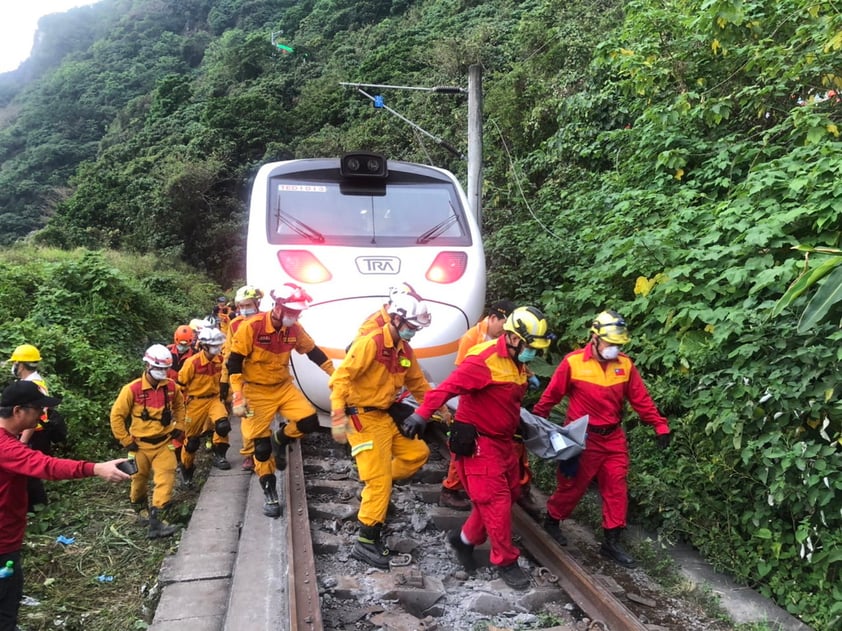 Un accidente de tren en Taiwán deja al menos 51 muertos