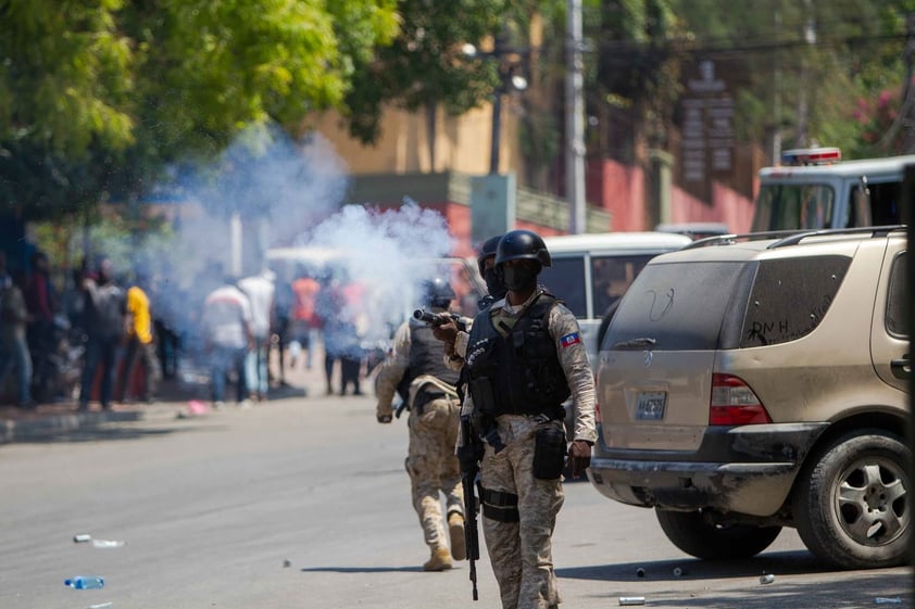 Protestan contra secuestros en Haití