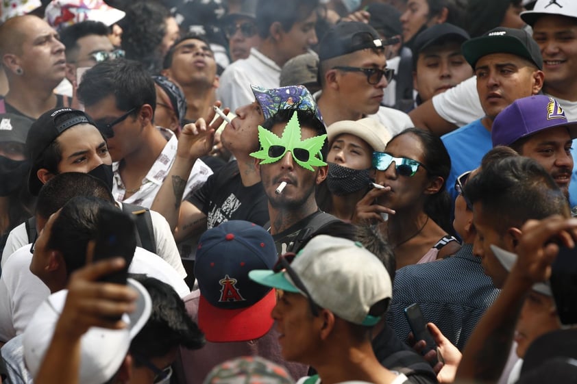 Celebran día de marihuana en México con demandas por regularización