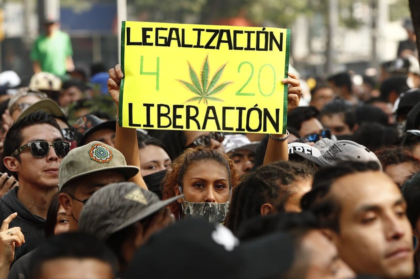 Celebran día de marihuana en México con demandas por regularización