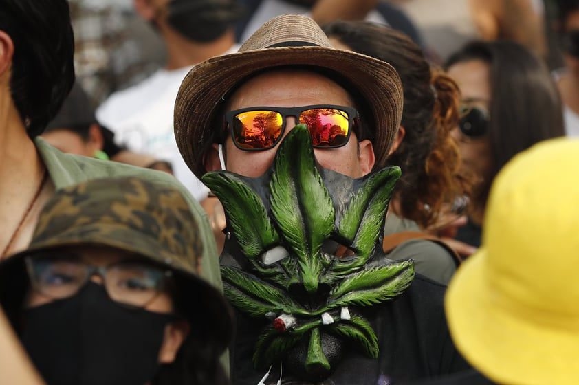 Celebran día de marihuana en México con demandas por regularización