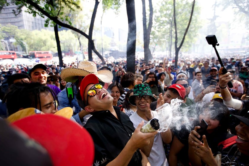 Celebran día de marihuana en México con demandas por regularización