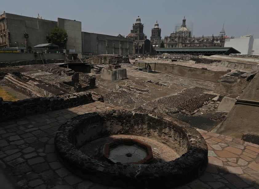 Reabre zona de Templo Mayor en CDMX a un año de cierre por pandemia