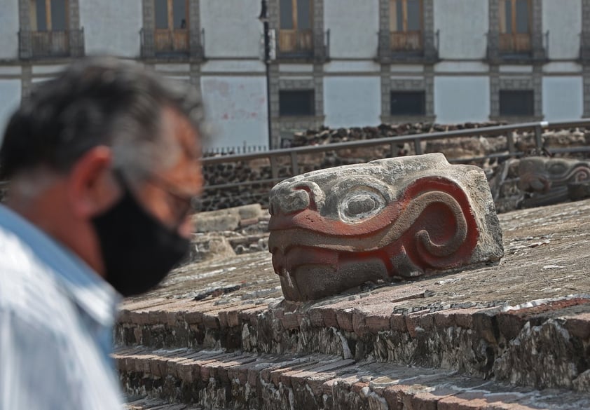 Reabre zona de Templo Mayor en CDMX a un año de cierre por pandemia