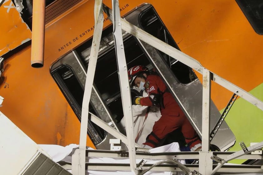 Colapsa Línea 12 del Metro en CDMX