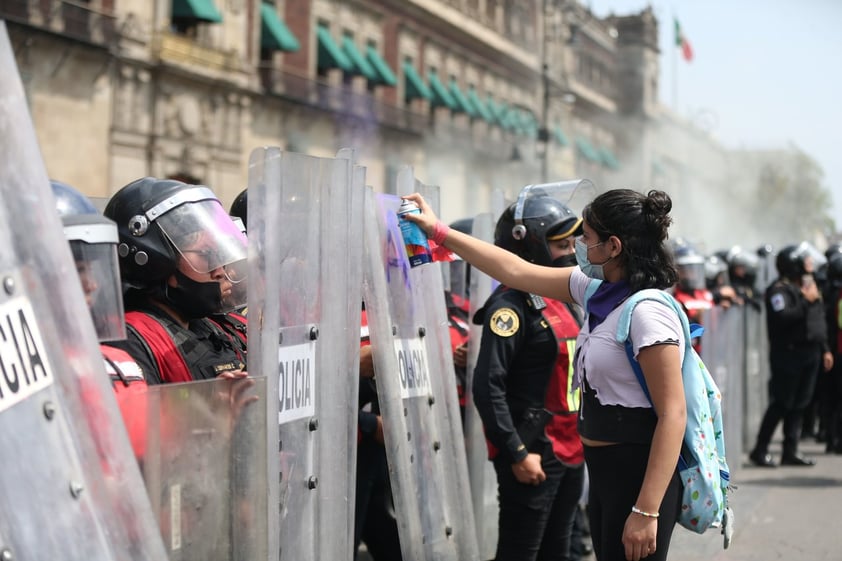 Demandan colectivos en CDMX justicia para víctimas de feminicidio