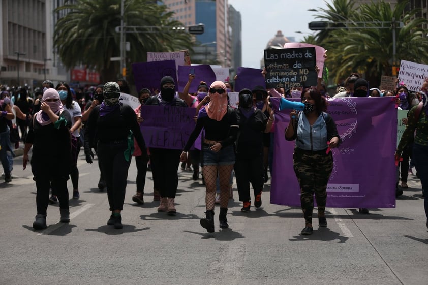 Demandan colectivos en CDMX justicia para víctimas de feminicidio