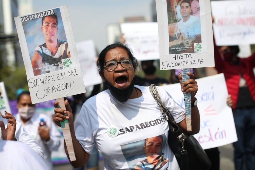 'Ya no hay 10 de mayo', claman en CDMX madres de desaparecidos