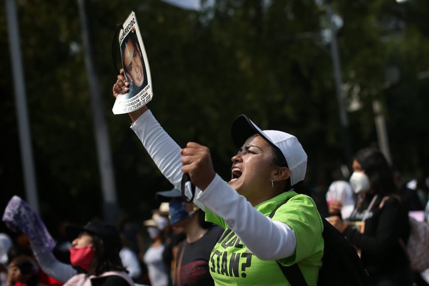 'Ya no hay 10 de mayo', claman en CDMX madres de desaparecidos