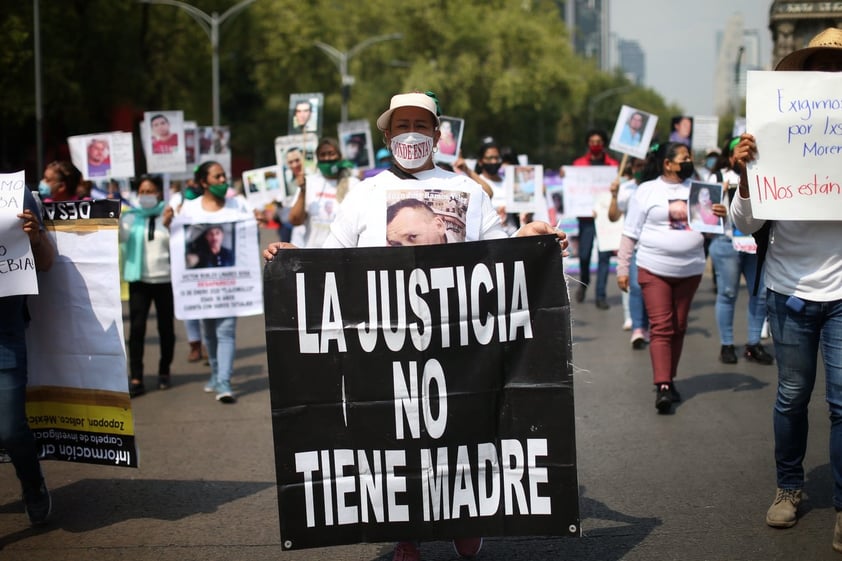 'Ya no hay 10 de mayo', claman en CDMX madres de desaparecidos