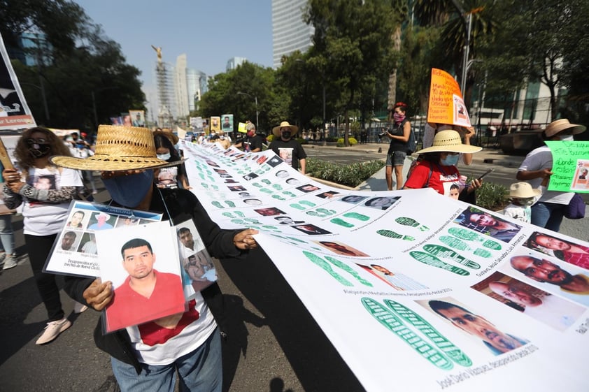 'Ya no hay 10 de mayo', claman en CDMX madres de desaparecidos